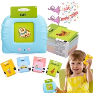 Talking Toys, Talking Flash Cards, Educational Toys for 2 3 4 Years Old Boy Girl, Talking Toy, Talking Flash Cards Learning Toys, Flash Cards for Babies, Flashcards| Mix Colors