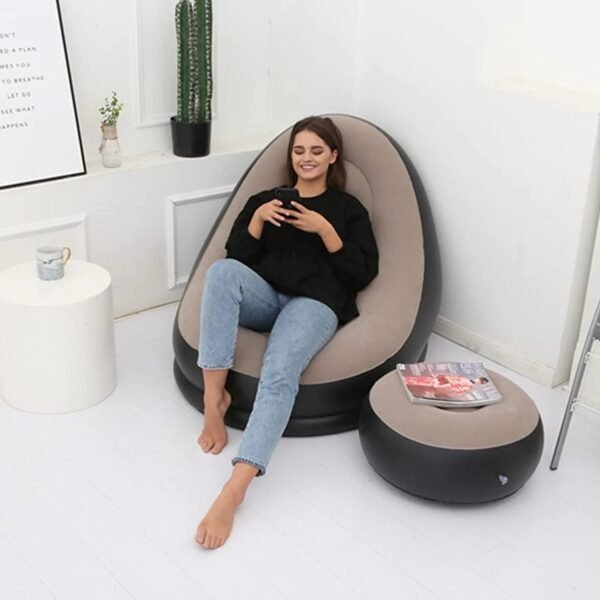 Air Sofa Foot Stool With Free Pump - Image 6
