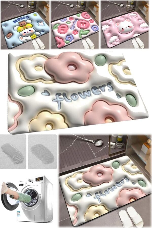 Bathroom Mat ( 5D 400Grams weight )