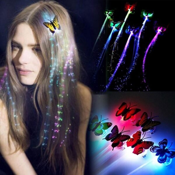 Butterfly LED Hair Braid - Image 2