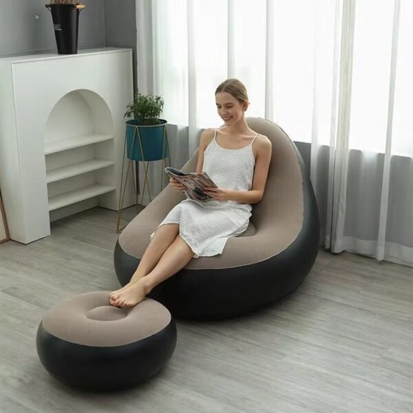 Air Sofa Foot Stool With Free Pump - Image 3